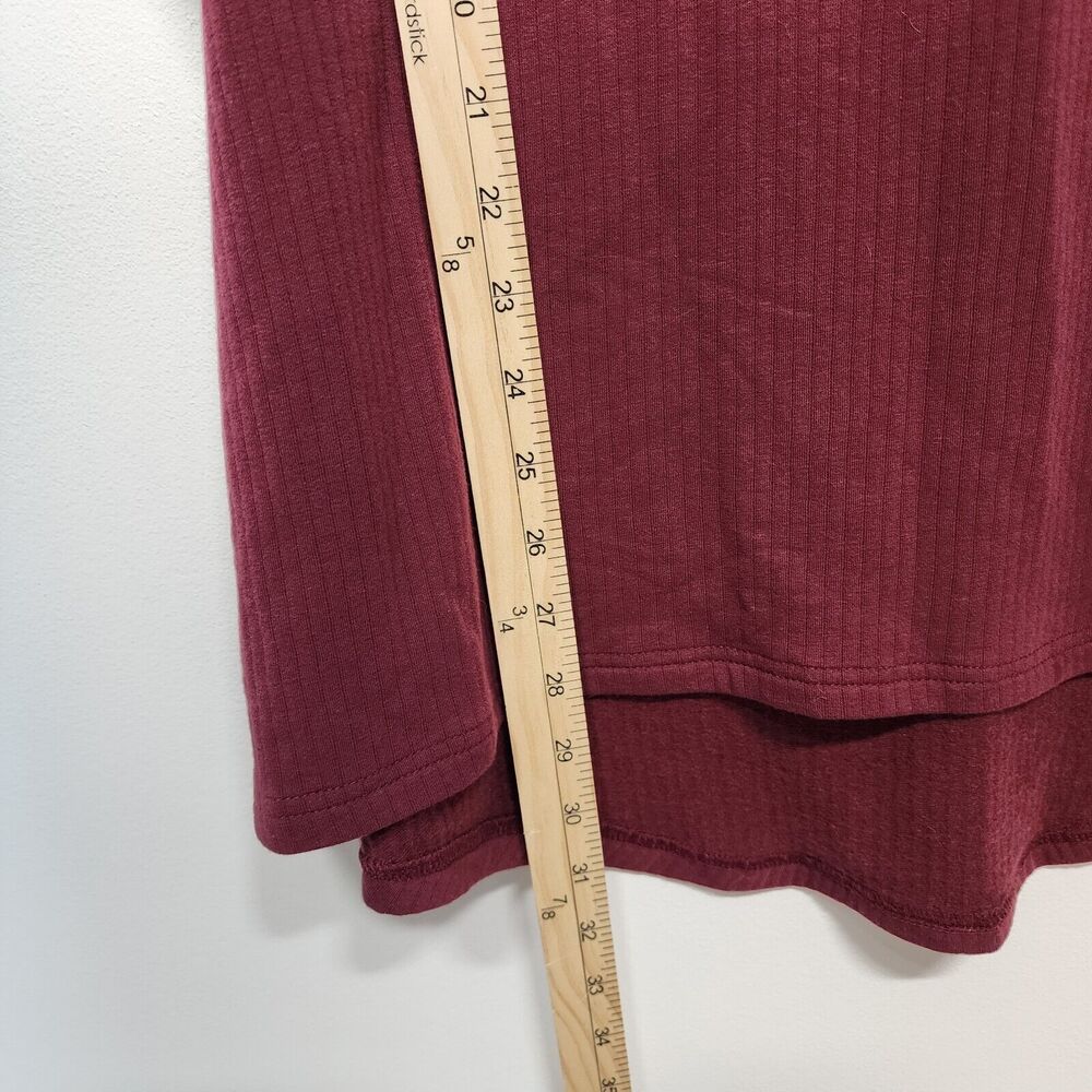 Savage Fenty Mens Rib Sleep Muscle Tank Top Size XL Burgundy Racerback Comfy - Picture 10 of 11